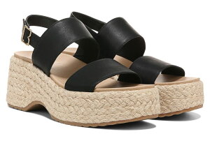 �h�N�^�[�E�V���[�� ���f�B�[�X �V���[�Y �q�[�� Dr. Scholl's Delaney Black Fabric �u���b�N