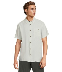 �r���{�� �����Y �g�b�v�X �V���c Billabong Ricardo Short Sleeve Ash Blue �A�b�V��