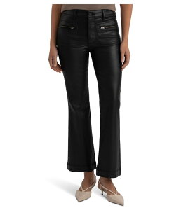 �J�b�g�t�����U�N���X ���f�B�[�X �{�g���X �J�W���A���p���c KUT from the Kloth Kelsey-flare With Welt Pocket Zipper Black �u���b�N