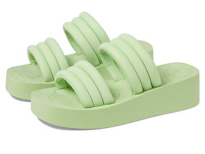 ���L�V�[ ���f�B�[�X �V���[�Y �T���_�� �g�[�� Roxy Totally Tubular Pistachio Green �O���[��