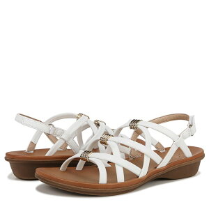 �i�`�����C�U�[ ���f�B�[�X �V���[�Y �T���_�� SOUL Naturalizer - Sierra White Smooth Faux Leather �z���C�g