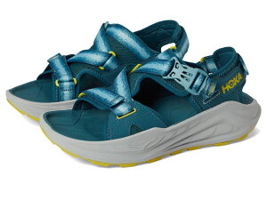 �z�J�I�l�I�l �����Y �V���[�Y �T���_�� Hoka Infini Hike Tc Blue Twilight/Pea Green �u���[