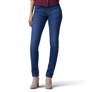 ���[ ���f�B�[�X �{�g���X �f�j���p���c �X�����t�B�b�g Lee Sculpting Missy Slim Fit Slim Leg Pull-On Mid-Risexpedition