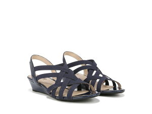 ���C�t�X�g���C�h ���f�B�[�X �V���[�Y �q�[�� �T���_�� LifeStride Yung Strappy Wedge Sandals Lux Navy �l�C�r�[