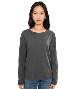 ���b�h�h�b�N ���f�B�[�X �g�b�v�X �V���c Mod-o-doc Long Sleeve Favoritee Washed Ebony