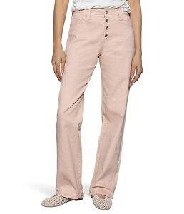 �T���N�`���A���[ ���f�B�[�X �{�g���X �J�W���A���p���c �f�j�� Sanctuary Luna Cuffedenim Pants Earth Pink �s���N