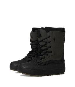 �o���Y �����Y �V���[�Y �u�[�c�E���C���u�[�c Vans Mte Standard Zip Waterproofaded Black �u���b�N