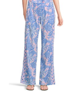 �����[�s�����b�c�@�[ ���f�B�[�X �{�g���X �J�W���A���p���c Lilly Pulitzer Bal Harbour Stretch Palazzo Conch Shell Pink Up Scalengineered Pant �s���N
