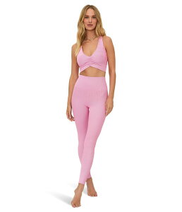 �r�[�`���C�I�b�g ���f�B�[�X �{�g���X �J�W���A���p���c ���M���X Beach Riotayler 7/8 Leggings Candy Cane Rib