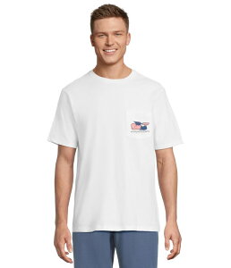 ���@�C�����[�h���@�C���Y �����Y �g�b�v�X �V���c Vineyard Vines 2025 Graduation Whale Short Sleeve Tee White Cap �z���C�g