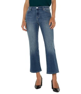 �����@�v�[�� ���T���[���X ���f�B�[�X �{�g���X �f�j���p���c �N���b�v�h Liverpoolos Angeles Hannah Mid-Rise Cropped Flareco Denim Forest Hills �t�H���X�g
