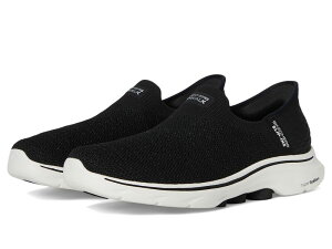 �X�P�b�`���[�Y ���f�B�[�X �V���[�Y �X�j�[�J�[ SKECHERS Performance Go Walk 7 Springtime Hands Free Slip-Ins Black/White �z���C�g