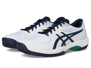 �A�V�b�N�X �����Y �V���[�Y �X�j�[�J�[ ASICS Game FF Tennishoes White/Midnight �z���C�g