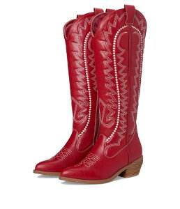 �~�A ���f�B�[�X �V���[�Y �u�[�c�E���C���u�[�c MIA Locklyn Deep Red/Off White �I�t�z���C�g