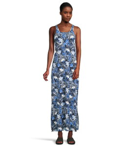 �R�����r�A ���f�B�[�X �g�b�v�X �����s�[�X �}�L�V Columbia Freezer Maxi Dress Collegiate Navy Tropicfield �l�C�r�[