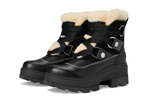 �\���� ���f�B�[�X �V���[�Y �u�[�c�E���C���u�[�c SOREL Joan Frwd Cozy Boots Waterproof Black/Black �u���b�N