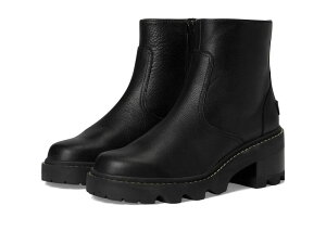 �\���� ���f�B�[�X �V���[�Y �u�[�c�E���C���u�[�c SOREL Joanow Zip Bootie Black/Black �u���b�N