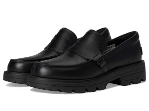�\���� ���f�B�[�X �V���[�Y �X���b�|���E���[�t�@�[ SOREL Revel Ave Loafer Black/Black �u���b�N