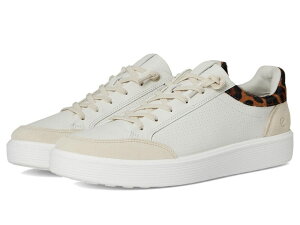 �G�R�[ ���f�B�[�X �V���[�Y �X�j�[�J�[ ECCO Soft 60 Sneaker Limestone/White/Leopard Hair �z���C�g