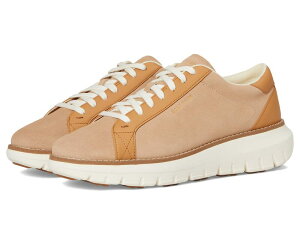 �R�[���n�[�� ���f�B�[�X �V���[�Y �X�j�[�J�[ ���[�X Cole Haan Zerogrand Rexanna Lace-to-toe Sneakers Tushcan Sand Suede/Biscuit/Ivory �A�C�{���[