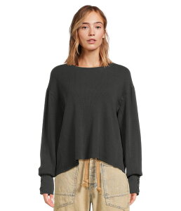 �t���[�s�[�v�� ���f�B�[�X �g�b�v�X �V���c Free People Lapis Cuff Black �u���b�N