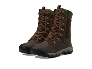 �L�[�� ���f�B�[�X �V���[�Y �u�[�c�E���C���u�[�c �g�[�� KEEN Gretall Boot Waterproof Dark Earth/Green Plaid �O���[��