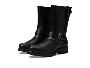 �G�R�[ ���f�B�[�X �V���[�Y �u�[�c�E���C���u�[�c ECCO Modtray Moto Boot Black �u���b�N