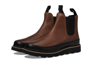 �\���� �����Y �V���[�Y �u�[�c�E���C���u�[�c �`�F���V�[ SOREL Slabtown 62' Chelsea Waterproof Tobacco/Black �u���b�N
