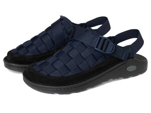 �`���R �����Y �V���[�Y �T���_�� Chaco Canyon Woven Clog Navy Alloy �l�C�r�[