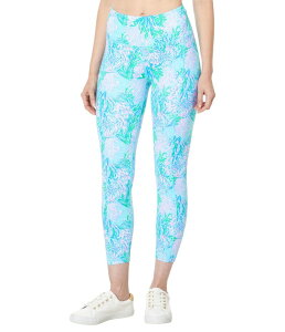�����[�s�����b�c�@�[ ���f�B�[�X �{�g���X �J�W���A���p���c �~�f�B Lilly Pulitzer Weekender High-Rise Midi Las Olas Aqua Strong Current Sea �A�N�A