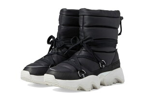 �\���� ���f�B�[�X �V���[�Y �u�[�c�E���C���u�[�c SOREL Kinetic Impact NXT Boot Waterproof Black/Sea Salt �u���b�N