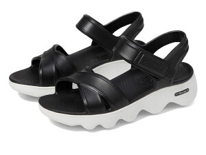 �X�P�b�`���[�Y ���f�B�[�X �V���[�Y �T���_�� SKECHERS Foamies Massage Fit - Heartfelt Black/White �z���C�g