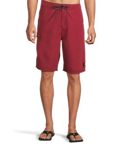 �n�[���[ �����Y ���� �n�[�t�p���c�E�V���[�c Hurley One & Only Boardshort 22 Team Red/Burgundy Ash �A�b�V��