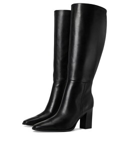 �i�C���E�F�X�g ���f�B�[�X �V���[�Y �u�[�c�E���C���u�[�c Nine West Zazz Wide Calf Black Leather �u���b�N