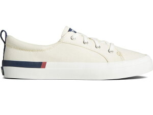 �X�y���[ ���f�B�[�X �V���[�Y �X�j�[�J�[ Sperry Crest Vibe Seasonal Off-White Stripe �I�t�z���C�g