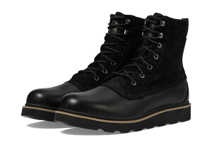 �\���� �����Y �V���[�Y �u�[�c�E���C���u�[�c SOREL Slabtown 62' Caribou Waterproof Black/Black �u���b�N