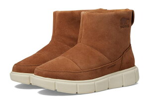 �\���� ���f�B�[�X �V���[�Y �u�[�c�E���C���u�[�c Sorel Explorer III Slip-On Waterproof Velvetan/Chalk �`���[�N