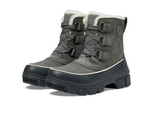 �\���� ���f�B�[�X �V���[�Y �u�[�c�E���C���u�[�c SOREL Tivoli V Waterproof Quarry/Grill