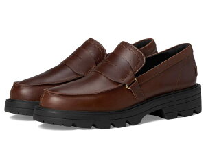 �\���� ���f�B�[�X �V���[�Y �X���b�|���E���[�t�@�[ SOREL Revel Ave Loafer Tobacco/Black �u���b�N
