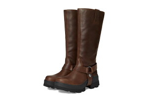 �\���� ���f�B�[�X �V���[�Y �u�[�c�E���C���u�[�c �g�[�� SOREL Joan Frwd Tall Tobacco/Black �u���b�N
