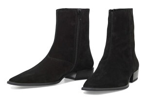���@�K�{���h ���f�B�[�X �V���[�Y �u�[�c�E���C���u�[�c �X�G�[�h Vagabond Shoemakers Nella Suede Bootie Black �u���b�N