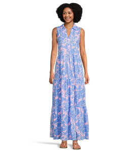 �����[�s�����b�c�@�[ ���f�B�[�X �g�b�v�X �����s�[�X �}�L�V Lilly Pulitzeriegan Maxi Dress Conch Shell Pink Up Scale �s���N