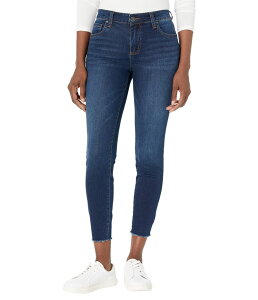 �J�b�g�t�����U�N���X ���f�B�[�X �{�g���X �f�j���p���c �A���N�� KUT from the Kloth Connie Mid-Rise Ankle Skinny in Giddy