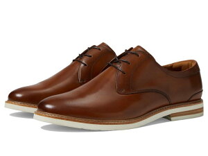 �t���[�V���C�� �����Y �V���[�Y �I�b�N�X�t�H�[�h Florsheim Highland Plain Toe Oxford Cognac Smooth/White Sole �z���C�g