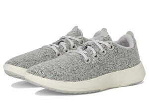 �I�[���o�[�Y ���f�B�[�X �V���[�Y �X�j�[�J�[ �E�[�� Allbirds Wool Runner Mizzle Light Grey (Natural White) �z���C�g