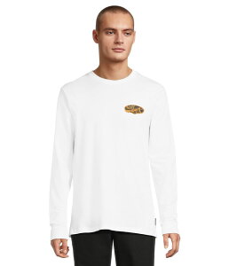 �N�C�b�N�V���o�[ �����Y �g�b�v�X �V���c Quiksilver Impaired Camo Long Sleeve Screen Tee White �z���C�g
