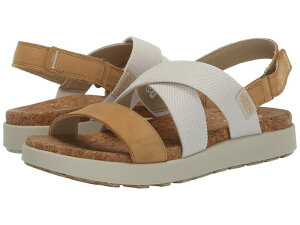 �L�[�� ���f�B�[�X �V���[�Y �T���_�� KEEN Elle Crisscross Birch/Curry
