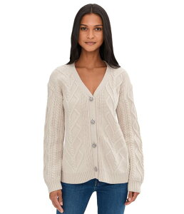 �X�v�����f�B�b�g ���f�B�[�X �A�E�^�[ �j�b�g�E�Z�[�^�[ �J�[�f�B�K�� Splendid Harlow Hearts Cardigan Pale Oak Heather �w�U�[