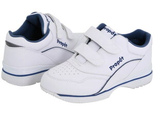 �v���y�b�g ���f�B�[�X �V���[�Y �X�j�[�J�[ Propetour Walker Medicare/HCPCS Code = A5500 Diabetic Shoe White/Blue �z���C�g