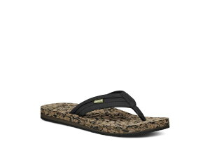 �T�k�[�N �����Y �V���[�Y �T���_�� Sanuk Ziggy Softop Black Multi �u���b�N